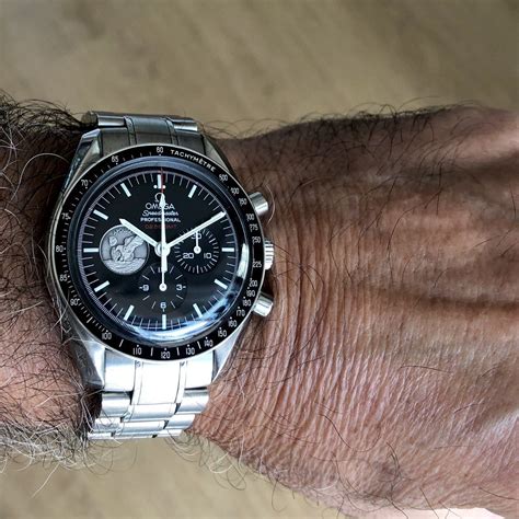 Speedmaster Moonwatch 42 mm, steel on steel